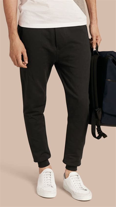 burberry trousers mens|burberry sweatpants thick for men.